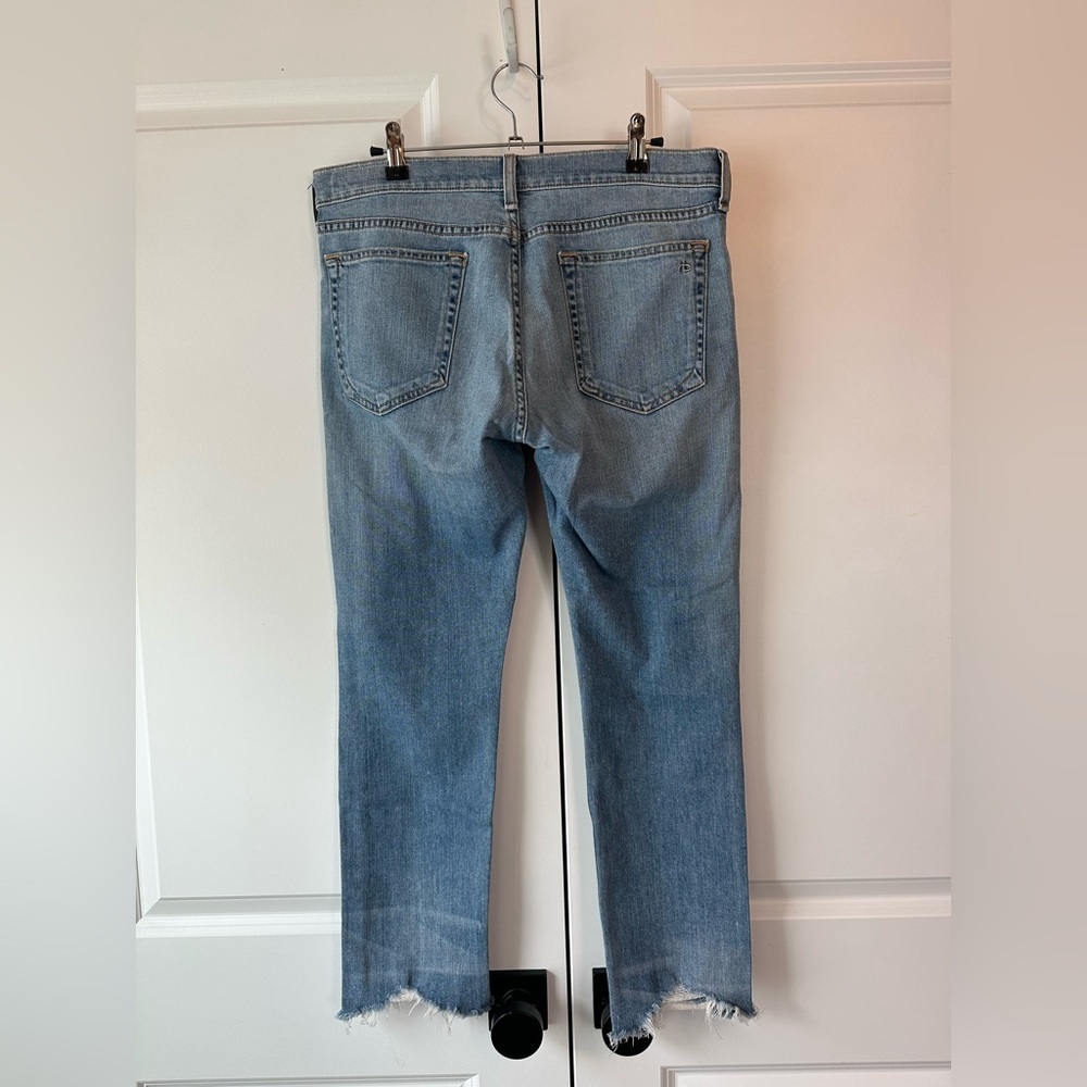 Rag & Bone Women’s Distressed Dre Capri Halsey (Size 27) - Picture 3 of 10